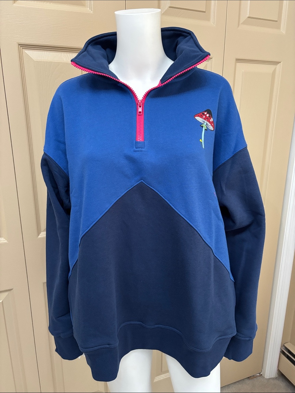 TEREZ Carnival Hop graphic 1/4 zip